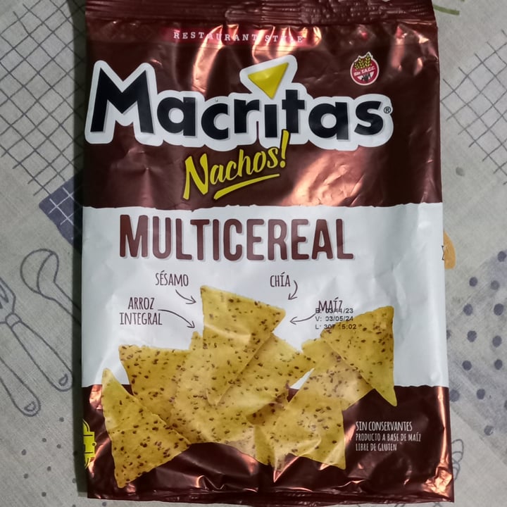 photo of Macritas Nachos Multicereal shared by @-fa on  21 Jan 2024 - review