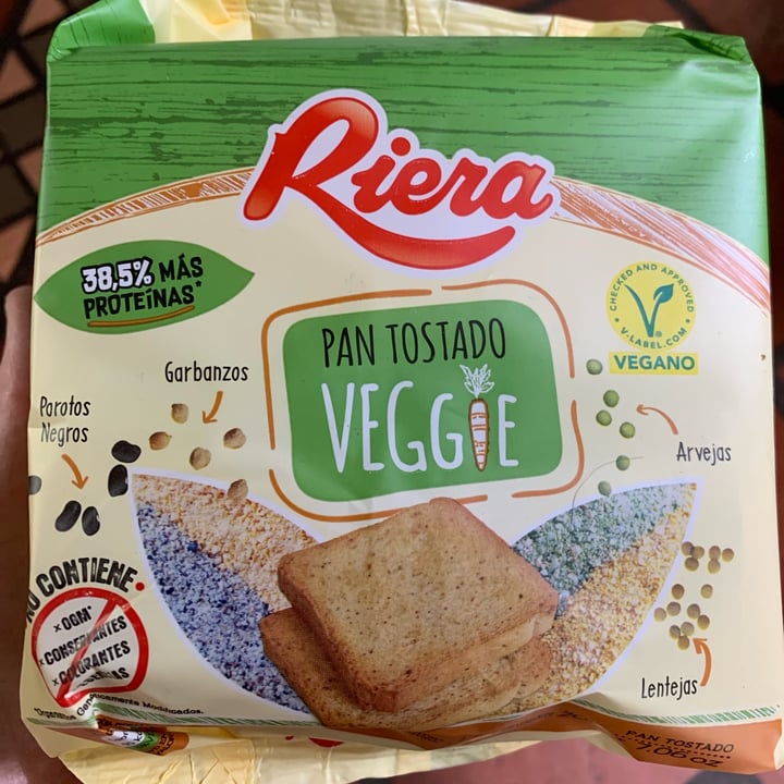 photo of Riera Pan Tostado Veggie shared by @jacquelinechaves on  23 Oct 2023 - review