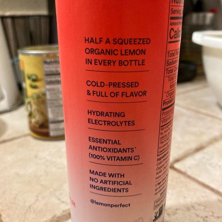 photo of Lemon perfect Strawberry passion fruit cold-pressed lemon water shared by @lion1518 on  16 Jul 2025 - review