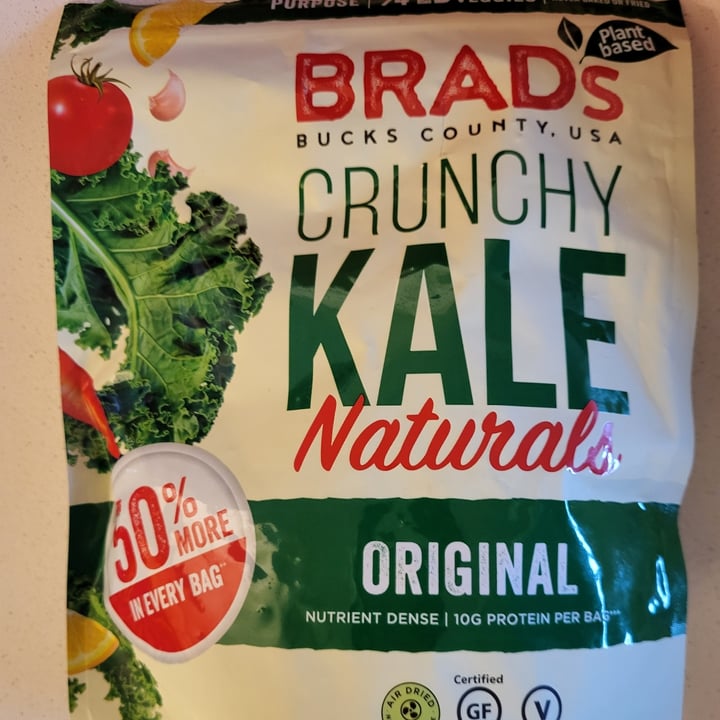 Brad’s Plant Based Crunchy Kale Original Review abillion