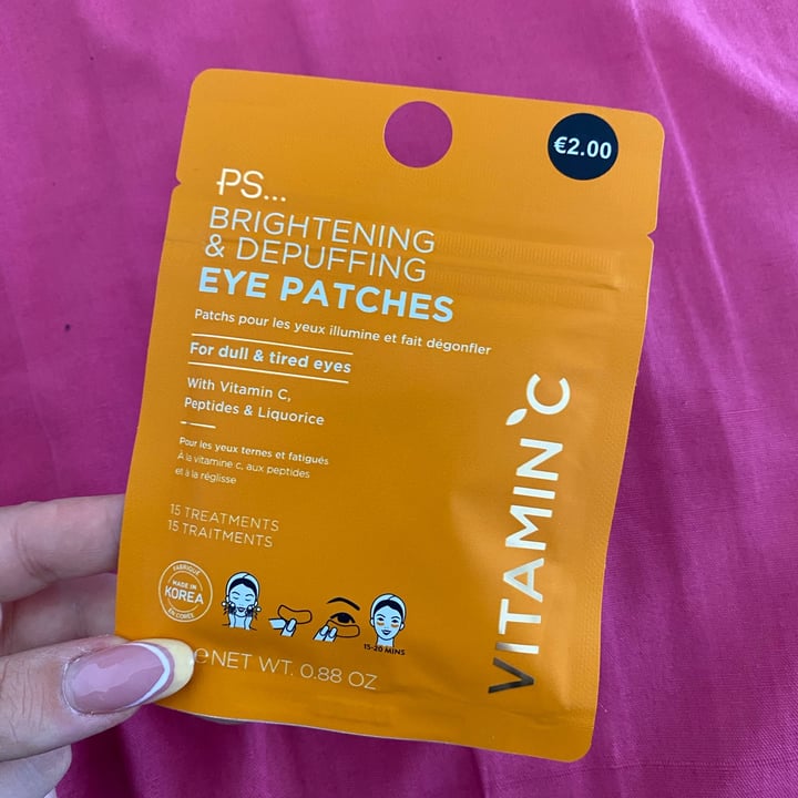 photo of PS... brightening e depuffing Eye Patches shared by @botticellisvenus on  04 Sep 2023 - review