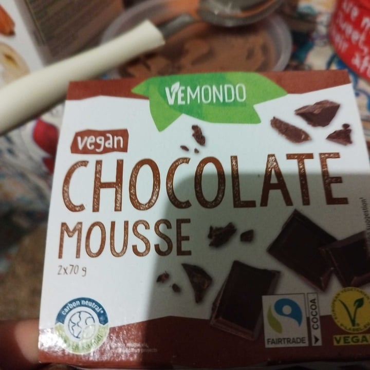 photo of Vemondo vegan chocolate mousse shared by @martinadvc on  13 Jan 2024 - review