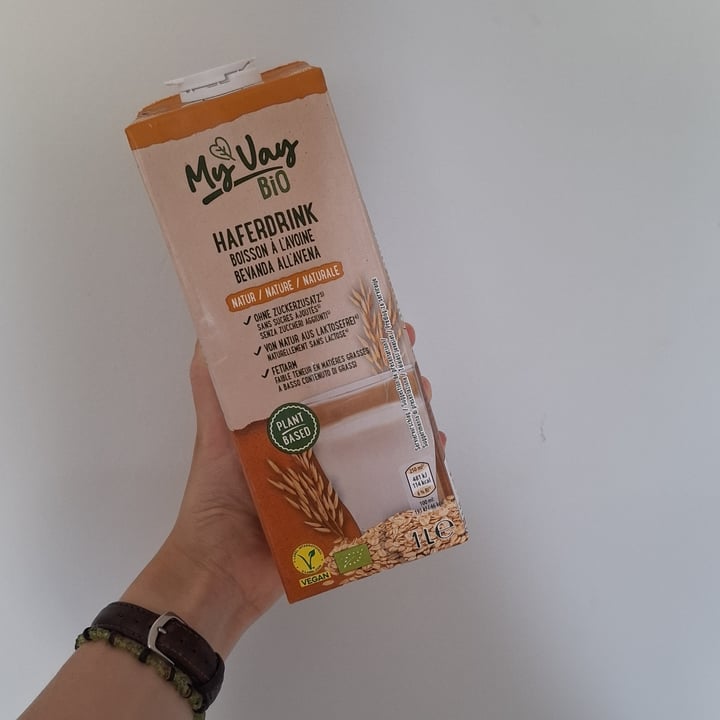 photo of My Way Haferdrink shared by @emmabean on  26 Jun 2025 - review