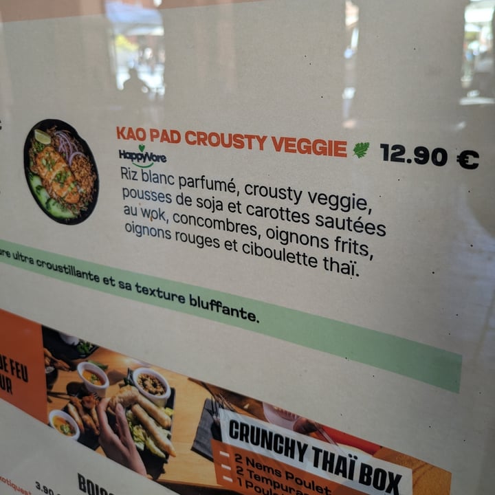 photo of Pitaya Thaï Street Food kao pad crousty veggie shared by @raimon-sabater on  21 Apr 2025 - review