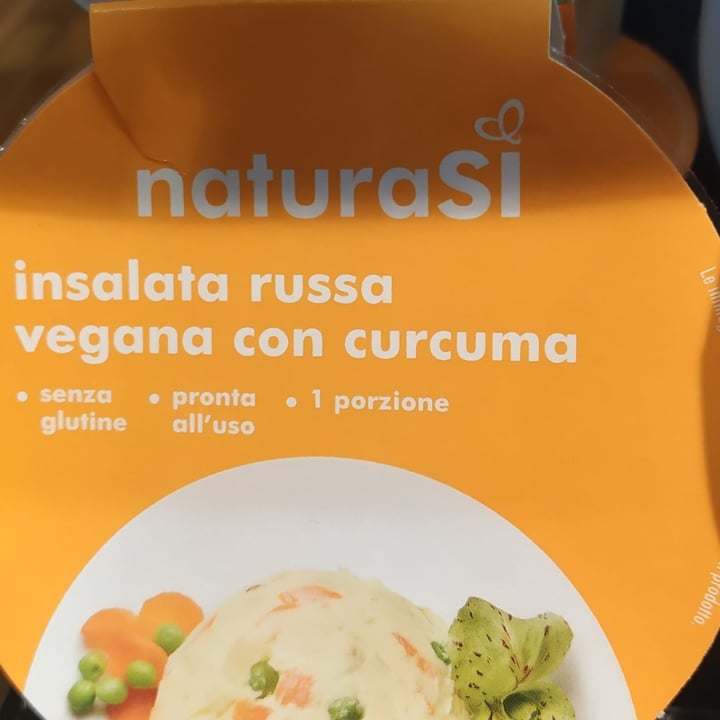 photo of Natura Sì Insalata russa vegana con curcuma shared by @athoucha on  07 Nov 2023 - review