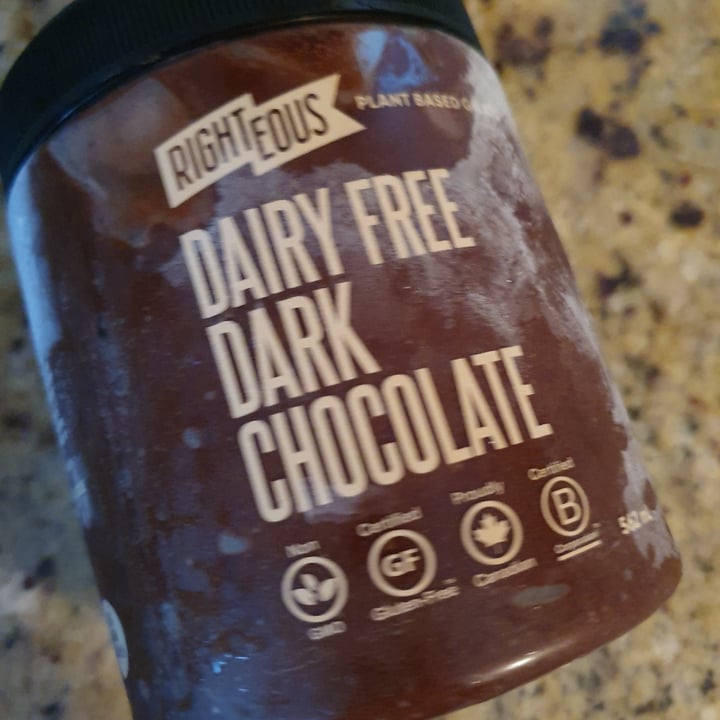 photo of Righteous Dairy Free Dark Chocolate shared by @paniwilson on  03 May 2024 - review
