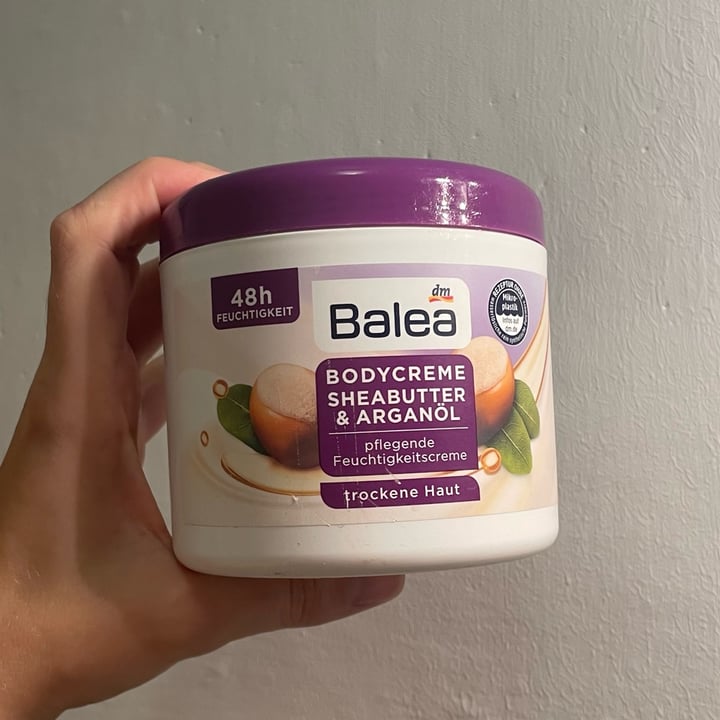 photo of Balea Bodycreme sheabutter & arganöl shared by @ludovicaaa on  16 Oct 2023 - review
