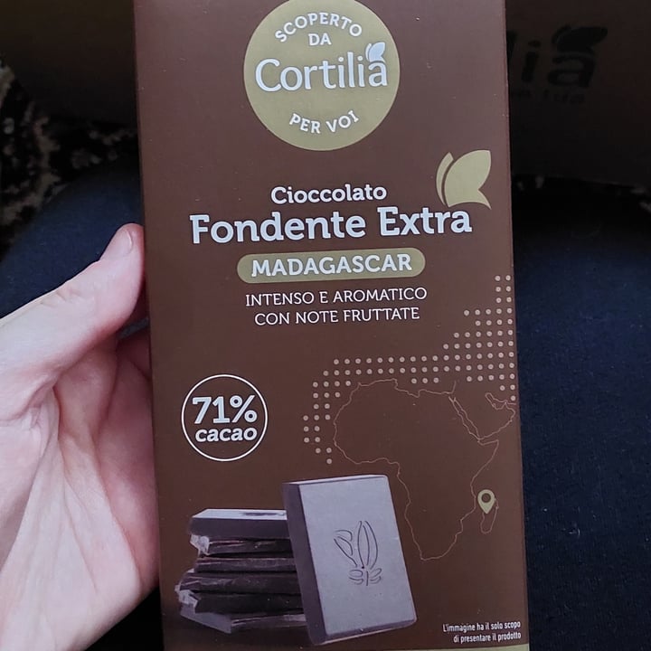 photo of Cortilia cioccolato fondente extra shared by @veggyisa on  31 Aug 2023 - review