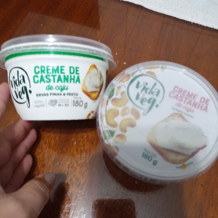 photo of Vida Veg Creme de Castanha de Caju com Ervas Finas & Pesto shared by @arosa on  26 Dec 2023 - review