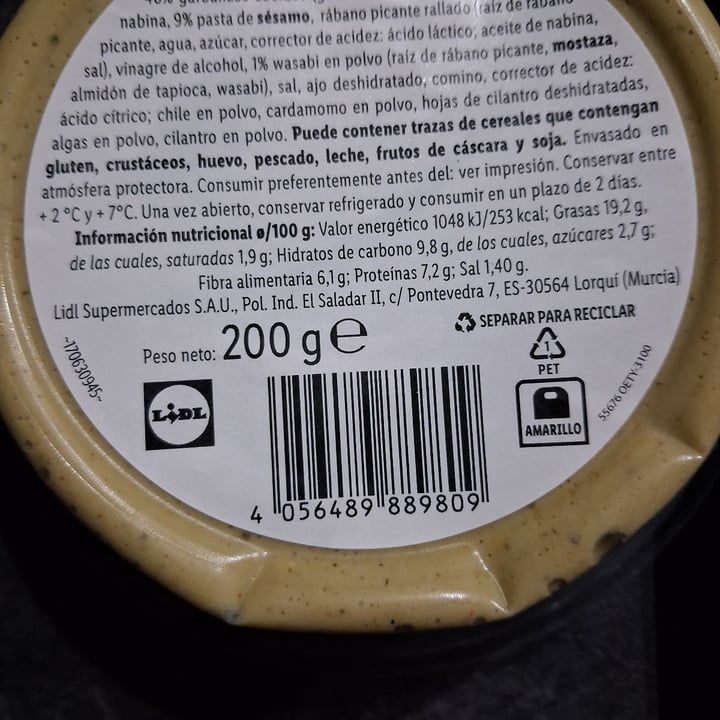 photo of VitAsia Hummus wasabi shared by @danielgl on  13 Oct 2025 - review