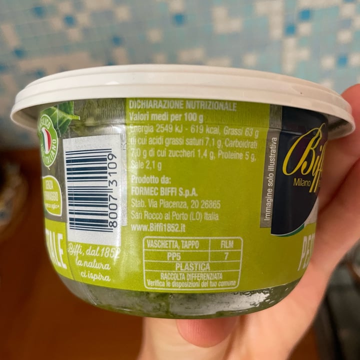 photo of Biffi Pesto 100% Vegetale Senza Formaggio shared by @flamy on  14 Jul 2025 - review