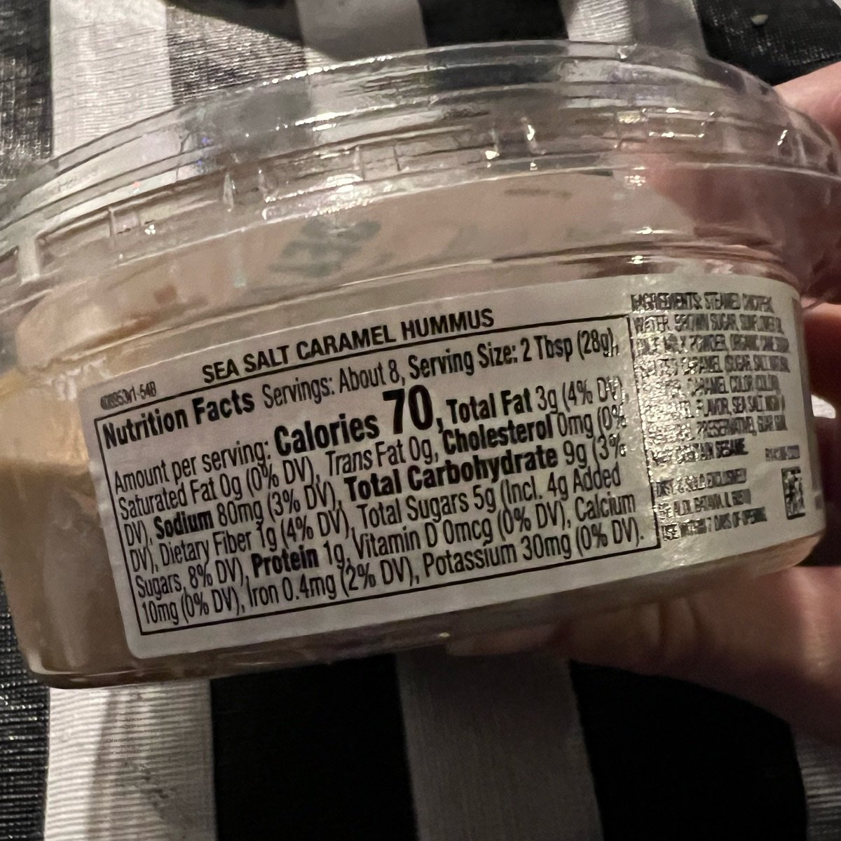 ALDI Sea Salt Caramel Dessert Hummus Reviews abillion