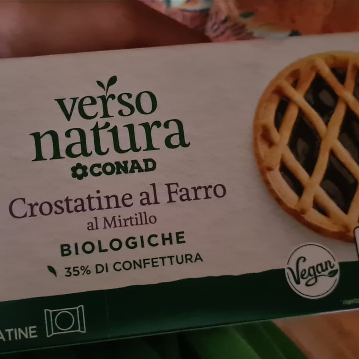 photo of Verso Natura Conad Veg Crostatine Di Farro Al Mirtillo shared by @arip30 on  05 Oct 2023 - review