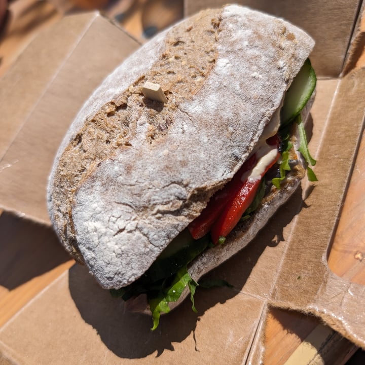 photo of De Arend Bloei vegan picknickmand shared by @vganbeast on  17 May 2024 - review