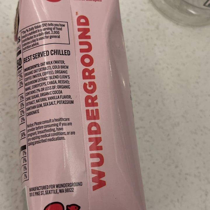 photo of Wunderground’s brain wash superboost oat latte - original shared by @ravenmychelle on  05 Jan 2025 - review