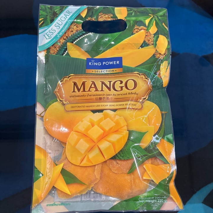 photo of King power Dehydrated Mango Less Sugar shared by @moosewong on  17 Jul 2025 - review