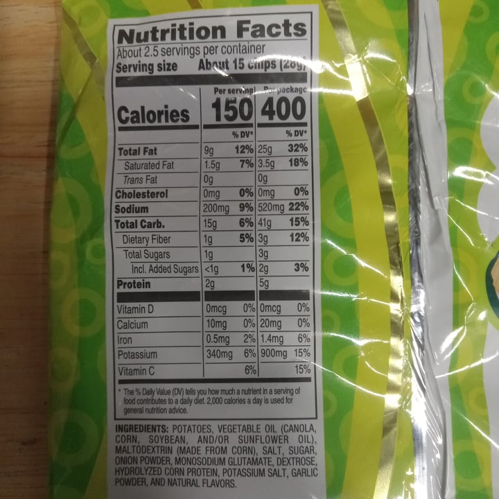 photo of Lay's Wavy Funyuns Onion flavored chips shared by @zanymary on  28 Feb 2024 - review