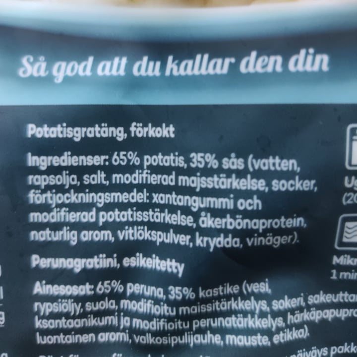 photo of Peka mjölkfri potatisgratäng shared by @enkelvegan on  10 May 2024 - review
