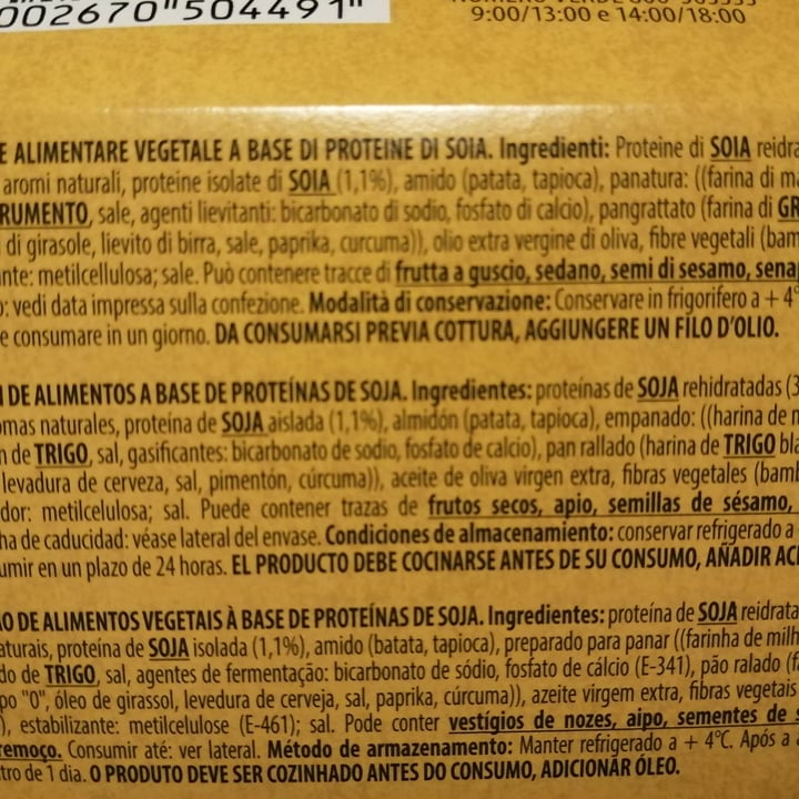 photo of Unconventional Cotolette Vegetali 0% Pollo 100% Gusto shared by @indaco on  13 Oct 2023 - review