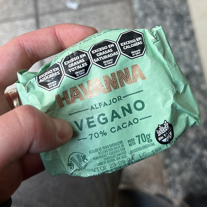 photo of Havanna Alfajor Vegano shared by @vedevegan on  18 Dec 2024 - review