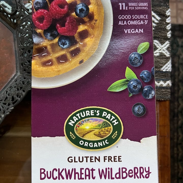 photo of Nature’s Path Organic Buckwheat Wildberry Waffles shared by @chefchrissy68 on  21 Jan 2024 - review