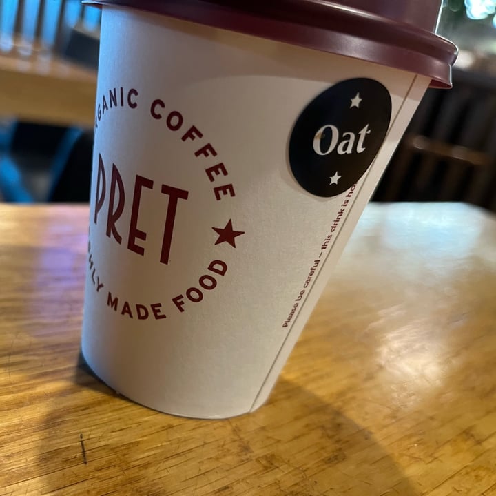 Pret A Manger (Terminal 3) Changi, Singapore Flat White With Oat Milk