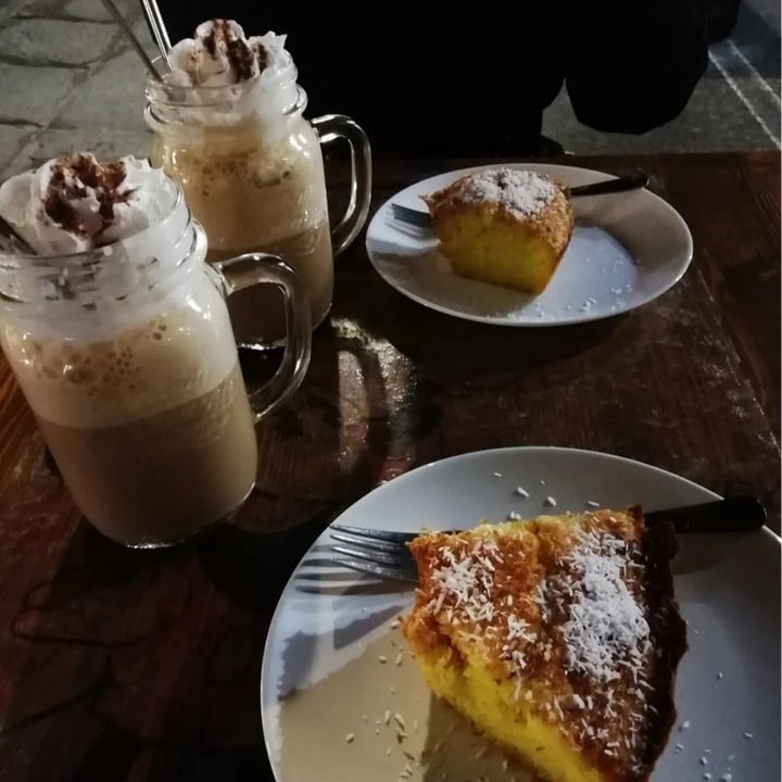 photo of Caffè Letterario Volta Pagina Pumpkin spice latte vegan shared by @purpovse on  21 Dec 2023 - review
