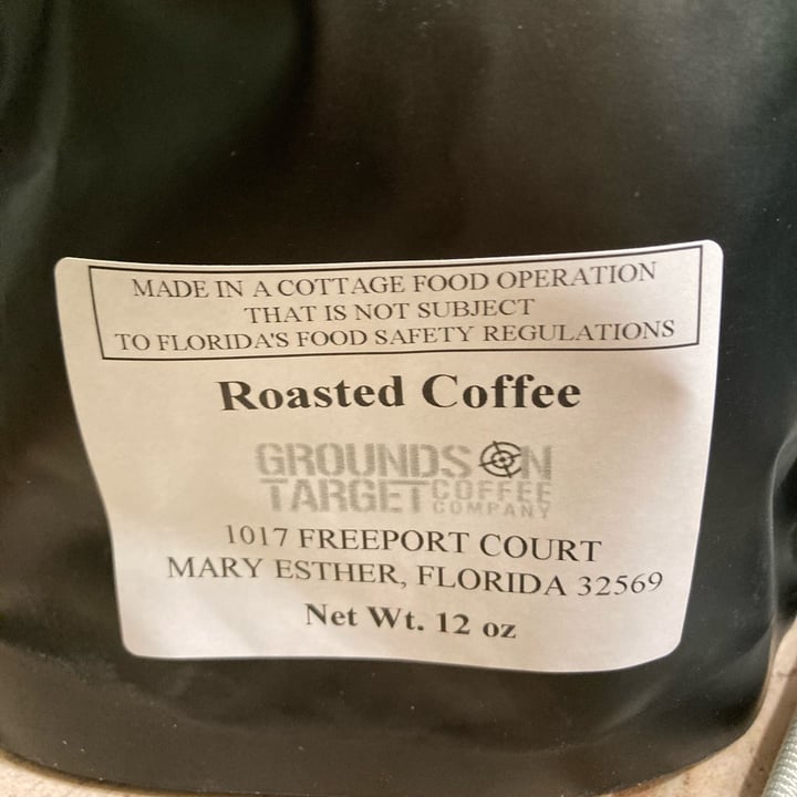 photo of Grounds on target coffee beans shared by @charityslade19 on  22 Feb 2024 - review