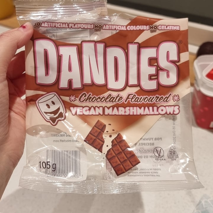 photo of Dandies chocolate covered vegan marshmallows shared by @carineandhulda on  04 Feb 2024 - review