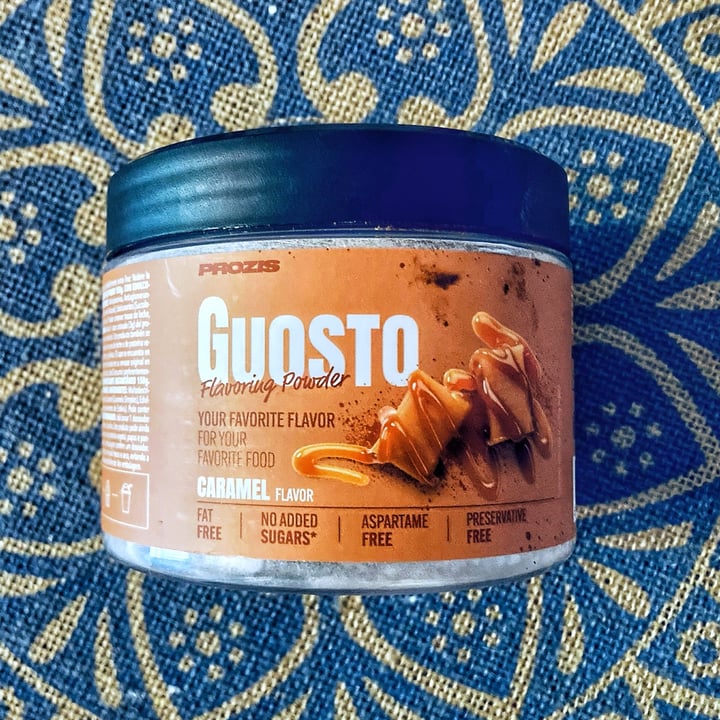 photo of Prozis Guosto • Flavoring Powder • Caramel Flavor shared by @federicathewitch on  18 Apr 2024 - review