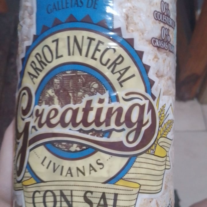photo of Greating Galletas De Arroz Integral Con Sal shared by @vitiz on  02 Apr 2024 - review