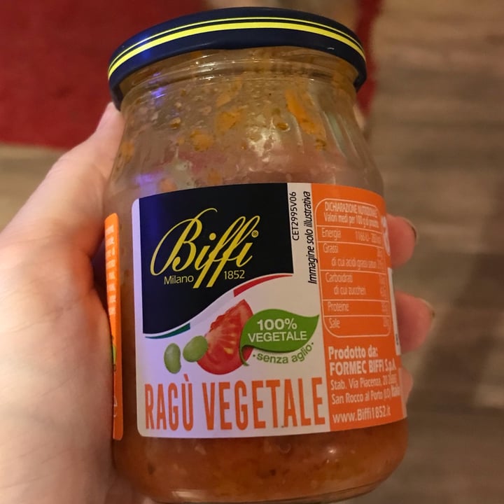 photo of Biffi che sugo ragu vegetale shared by @erika99 on  20 Dec 2023 - review