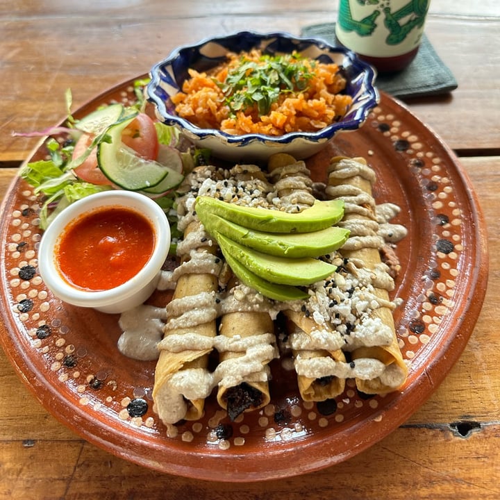 photo of Plantivoros tacos dorados shared by @vannyrev on  29 Apr 2024 - review