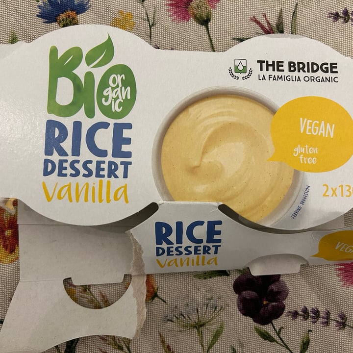 photo of The Bridge Bio rice dessert vanilla shared by @parentesigraffa on  18 Feb 2025 - review