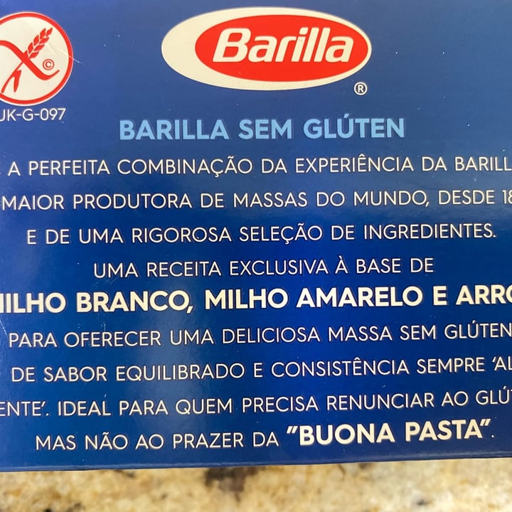 photo of Barilla macarrão sem glúten shared by @esthermatsubara on  17 Mar 2024 - review