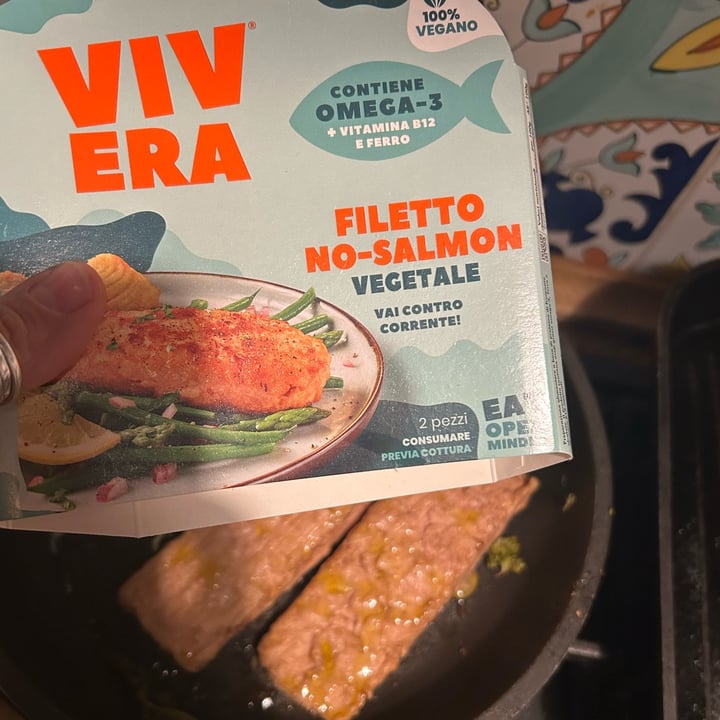 photo of salmone vivera salmone vegetale shared by @parentesigraffa on  24 Mar 2025 - review