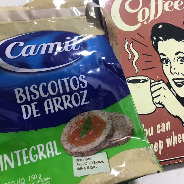 photo of Camil Biscoito de Arroz Integral shared by @catialee on  12 May 2024 - review