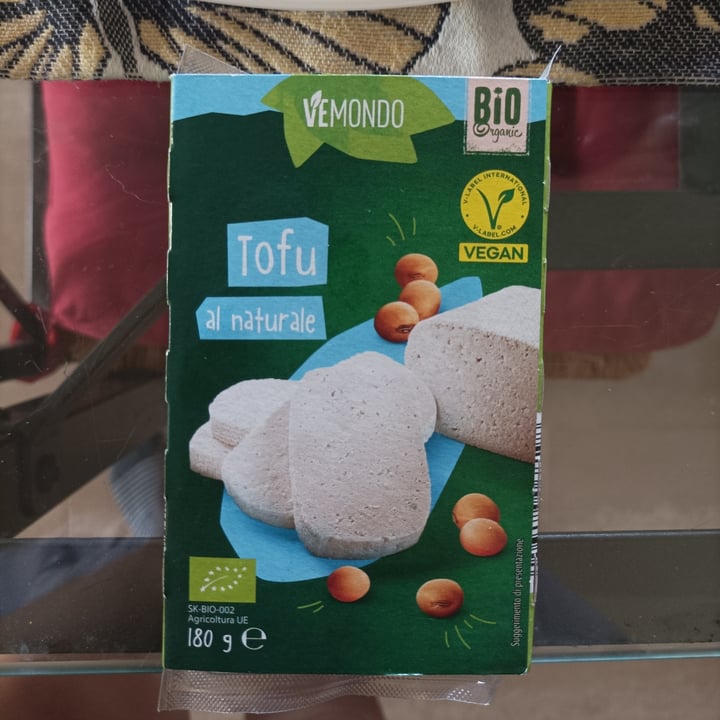 photo of Vemondo tofu al naturale shared by @estefanyreey on  04 Sep 2023 - review