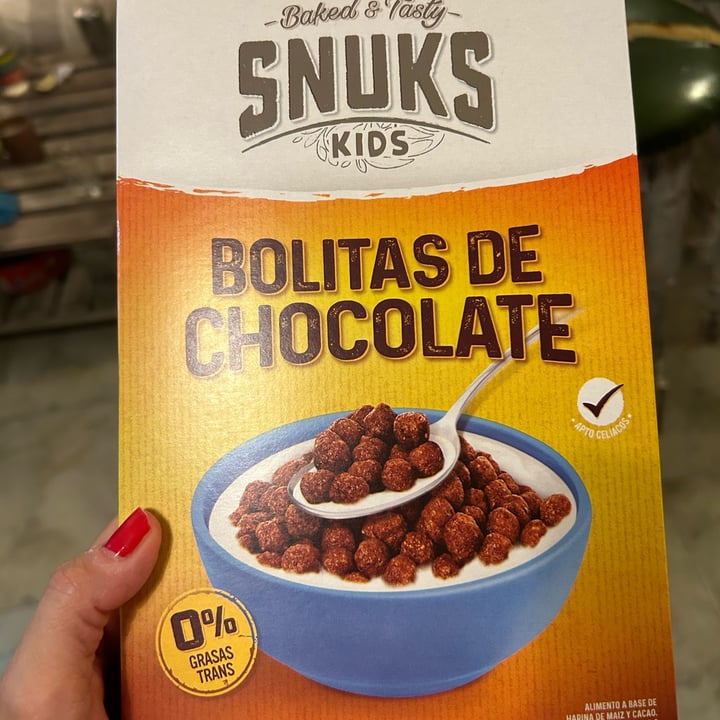 photo of Snuks Bolitas De Chocolate shared by @veganmili on  19 Feb 2024 - review