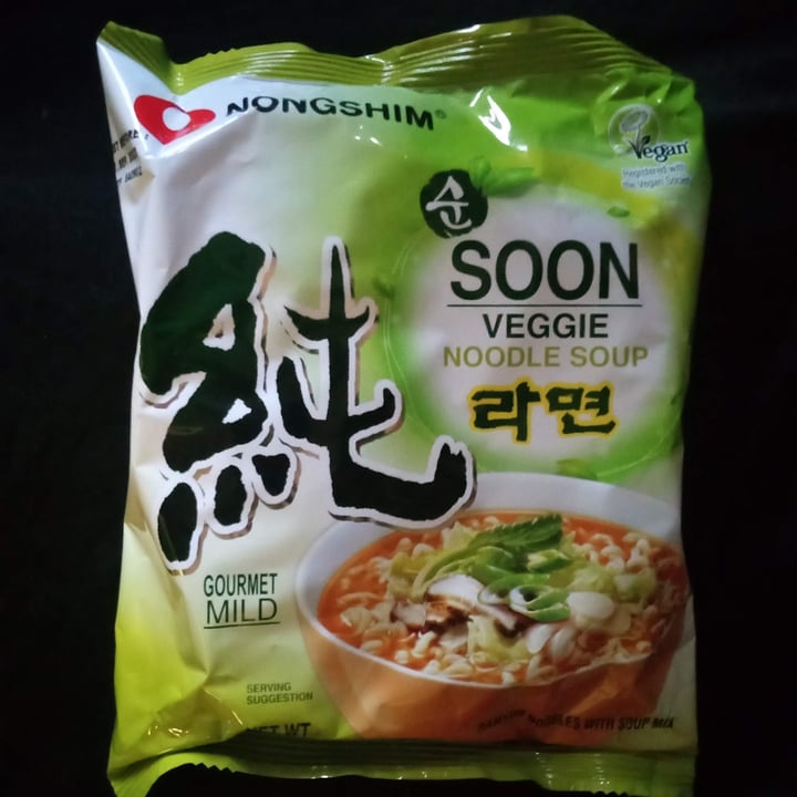 photo of NONGSHIM (농심) soon veggie noodle soup gourmet mild shared by @mewinabubble on  23 Aug 2025 - review