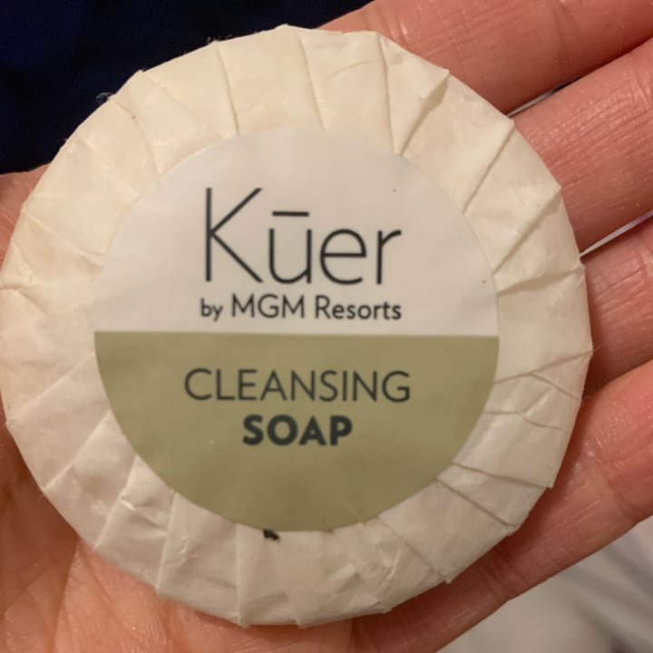 photo of Kūer Cleansing Soap shared by @lurethemwithfood on  13 May 2024 - review