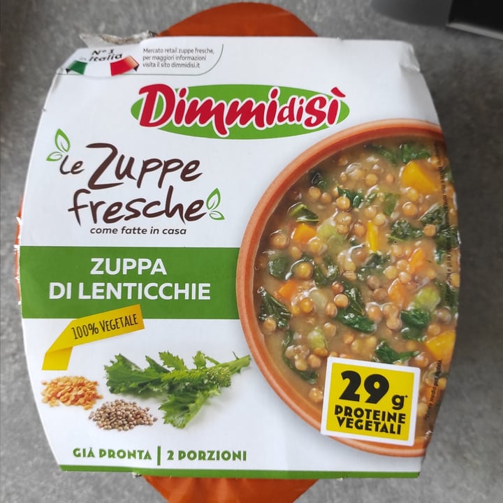 photo of Dimmidisi Le zuppe fresche - Zuppa Di Lenticchie shared by @rosli on  03 Jul 2024 - review
