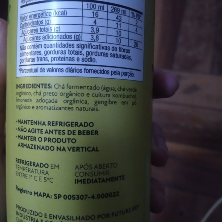 photo of Puro Verde Kombucha Lemn ginger shared by @luisafdem on  30 Jun 2024 - review