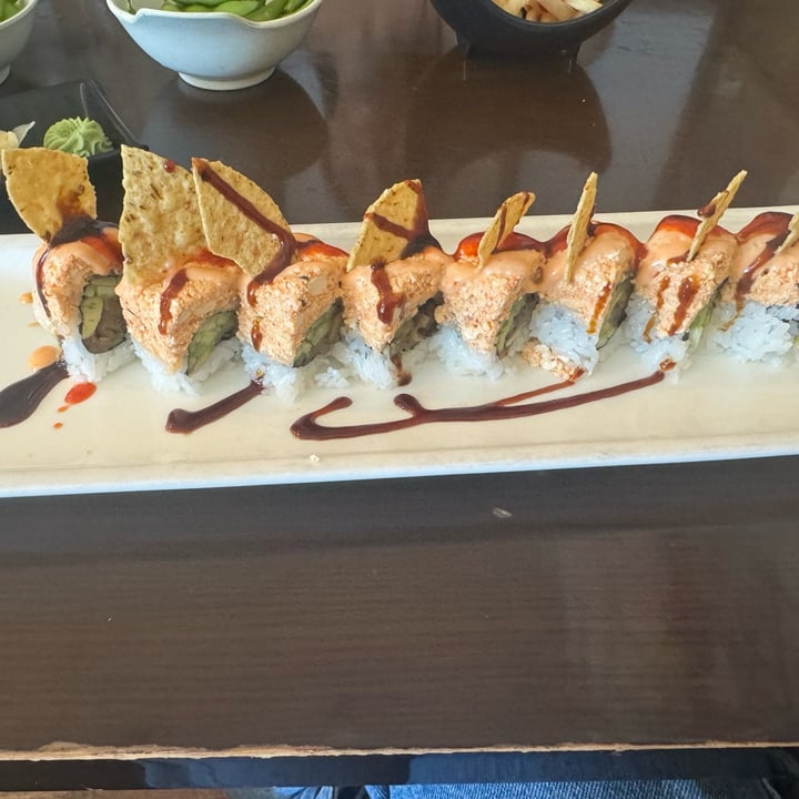 photo of Sushi Ken Spicy Veggie Tofu Roll shared by @actuallee-lexie on  17 Sep 2024 - review