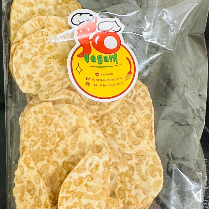 photo of So Vegan โซวีแกน Tempeh Crackers shared by @echoo on  25 Jun 2025 - review