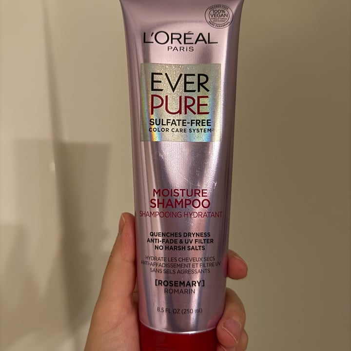 photo of L’Oréal PARiS Ever Pure Moisturizing Shampoo shared by @manelin on  05 Nov 2024 - review