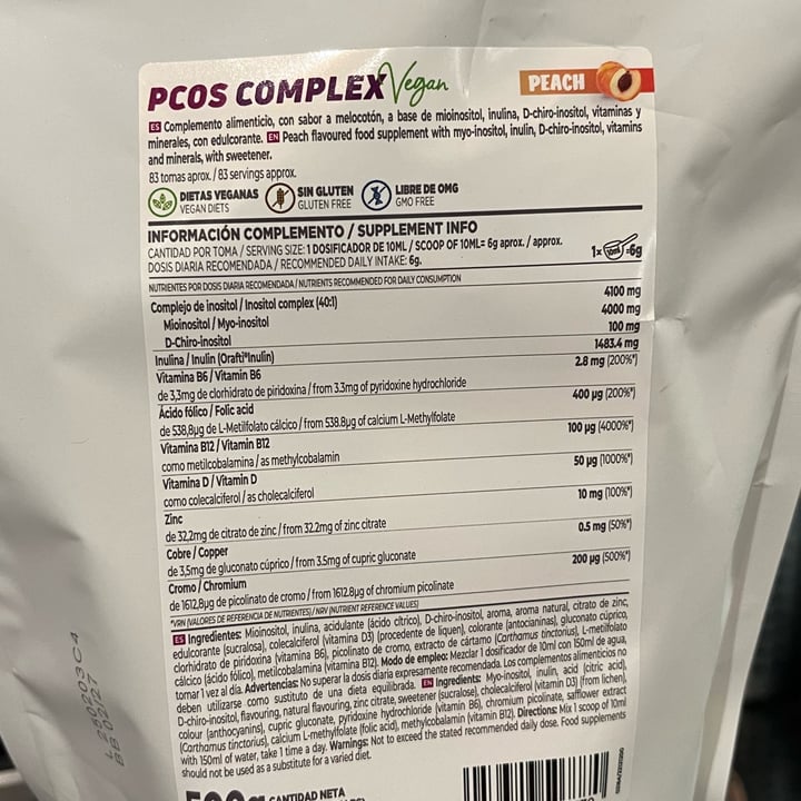 photo of HSN Pcos Complex Vegan shared by @laysvinagreta on  10 Sep 2025 - review
