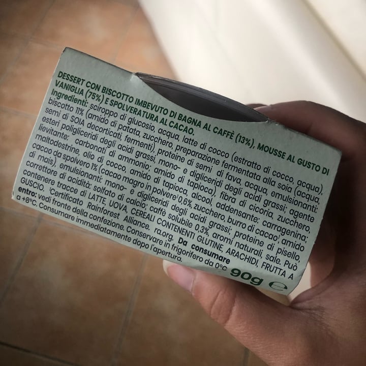 photo of Amo Essere Veg Tiramisù shared by @spazioverdegreen on  18 Sep 2025 - review