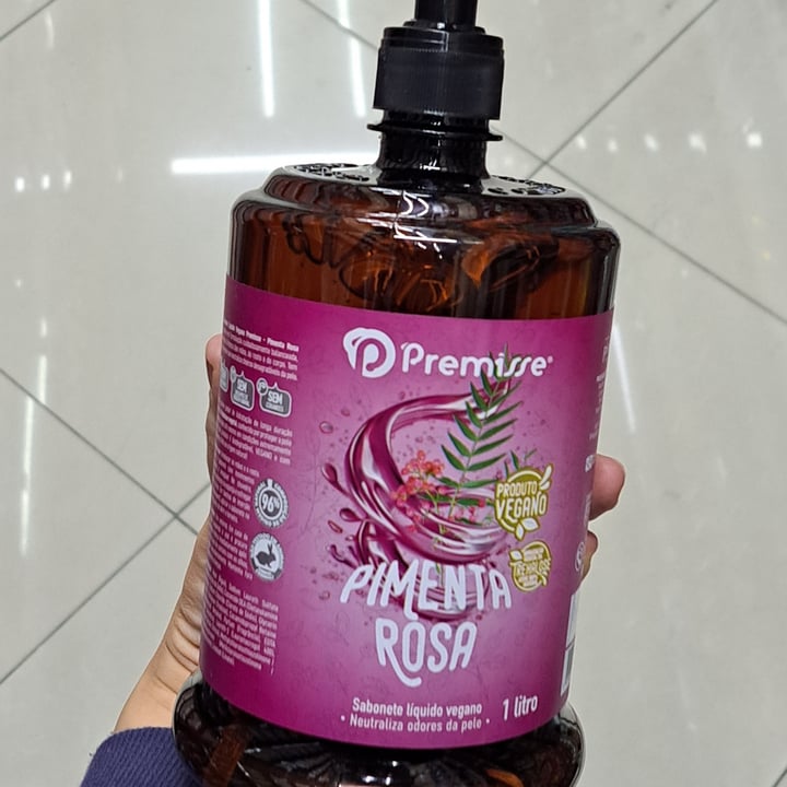 photo of Premisse Sabonete liquido Pimenta Rosa shared by @aranvegan on  21 Apr 2024 - review