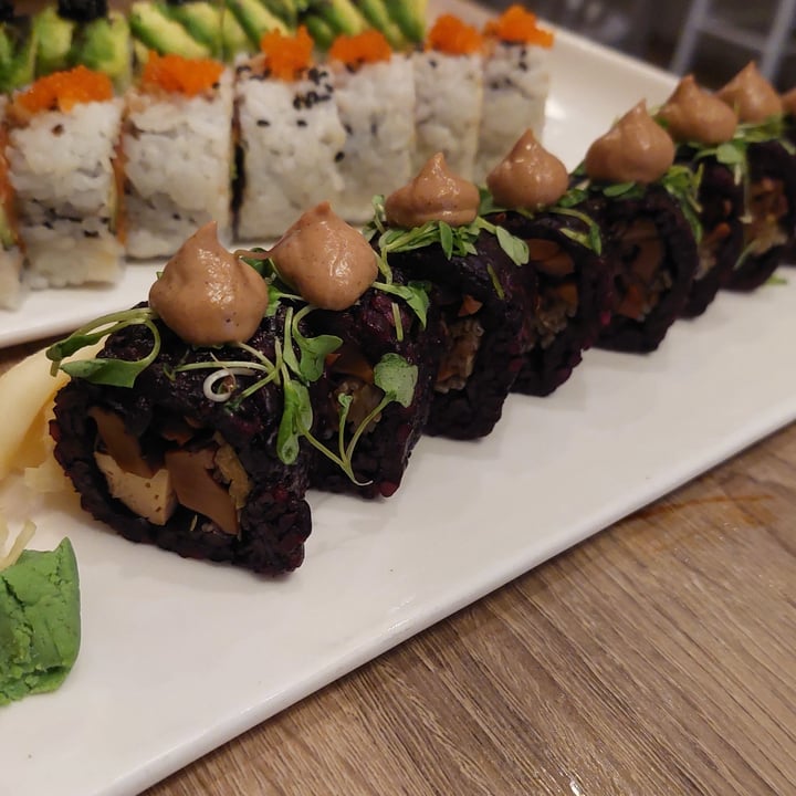 photo of Beyond Sushi (W 37th Street) Mighty Mushroom Roll shared by @jcasati on  05 Oct 2023 - review